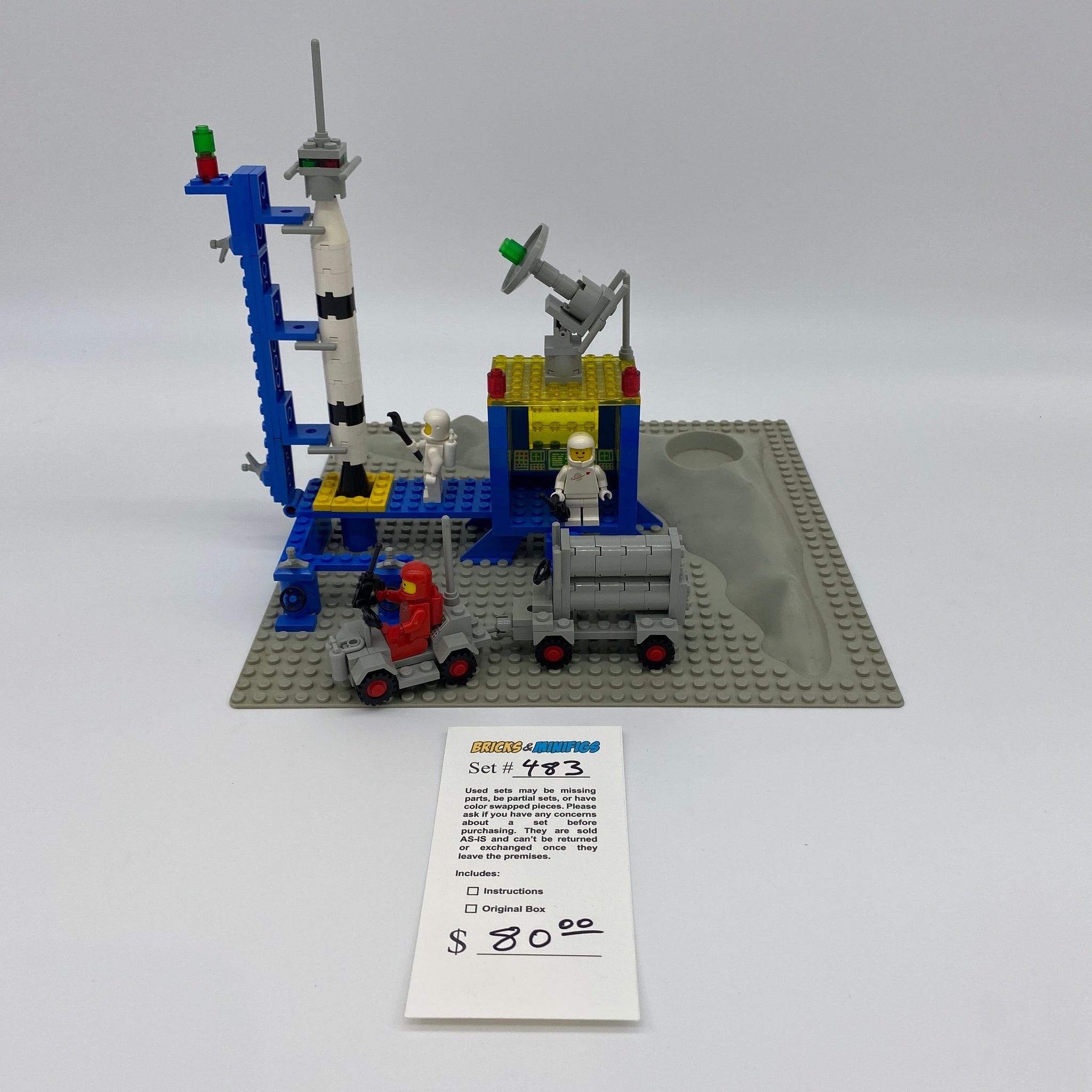 483 Alpha Rocket Base U Bricks Minifigs Pearland
