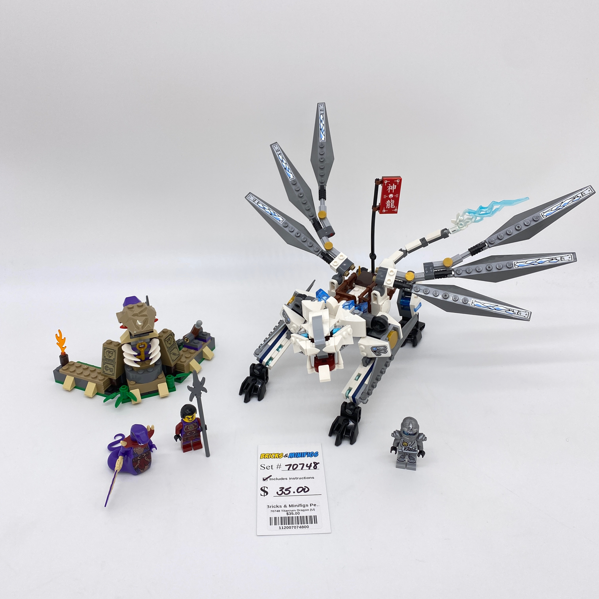 70748 Titanium Dragon (U) – Bricks & Minifigs - Pearland