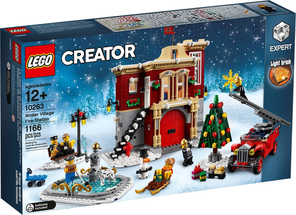 10263 Winter Village Fire Station (C)