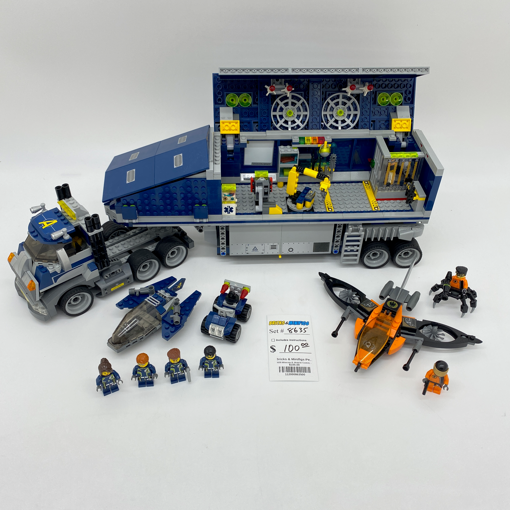 8635 Mission 6: Mobile Command Center (U) – Bricks & Minifigs