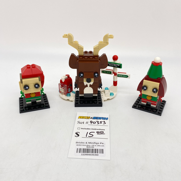 40353 Reindeer, Elf & Elfie (U)