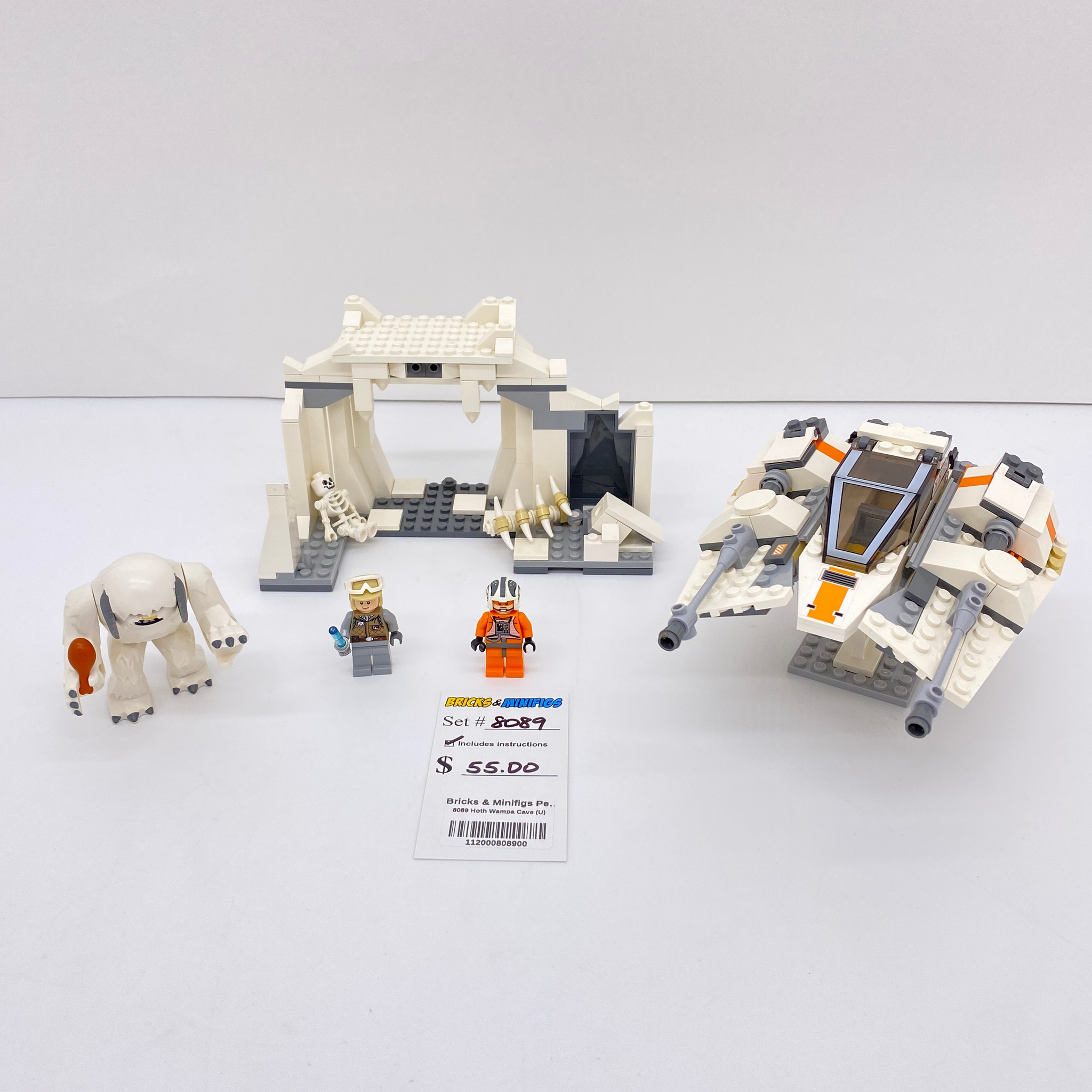 8089 Hoth Wampa Cave (U) – Bricks & Minifigs - Pearland