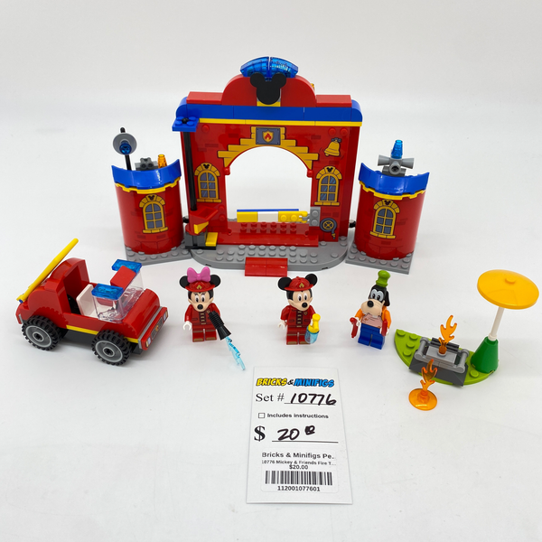 10776 Mickey & Friends Fire Truck & Station (U1)