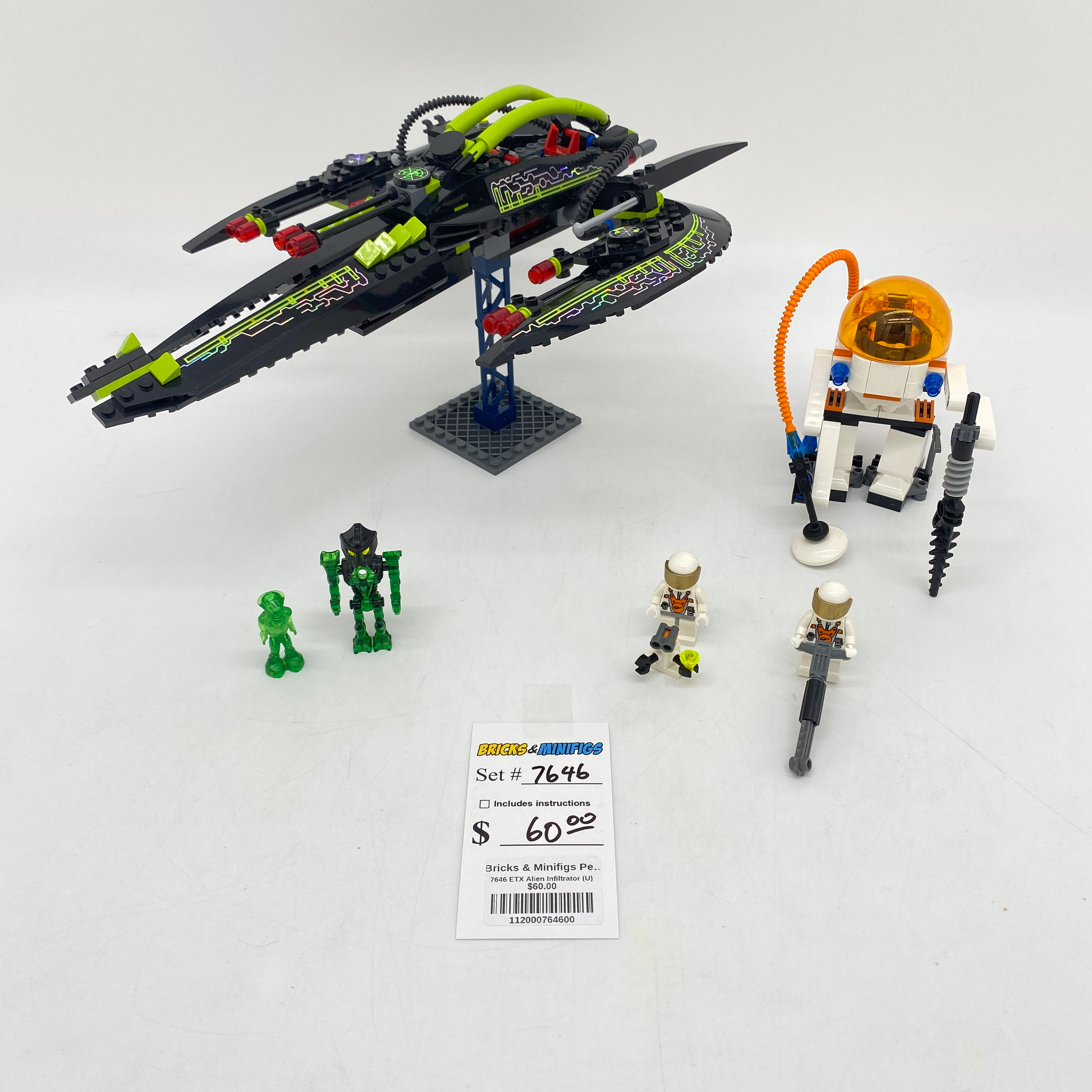 7646 ETX Alien Infiltrator (U) – Bricks & Minifigs - Pearland