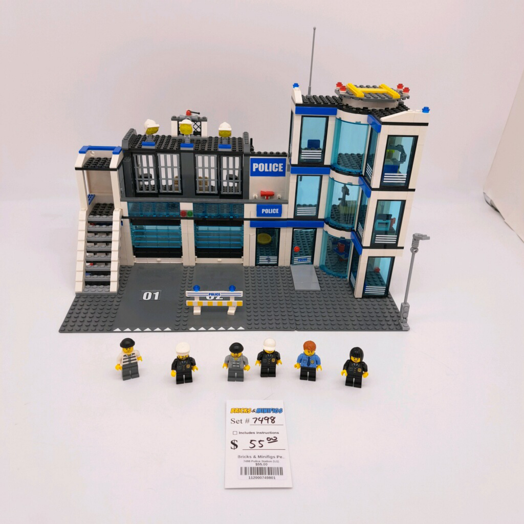 7498 Police Station (U1) – Bricks Minifigs Pearland