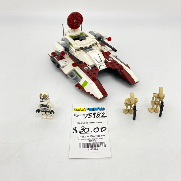 Lego star wars republic fighter tank 75182 hot sale