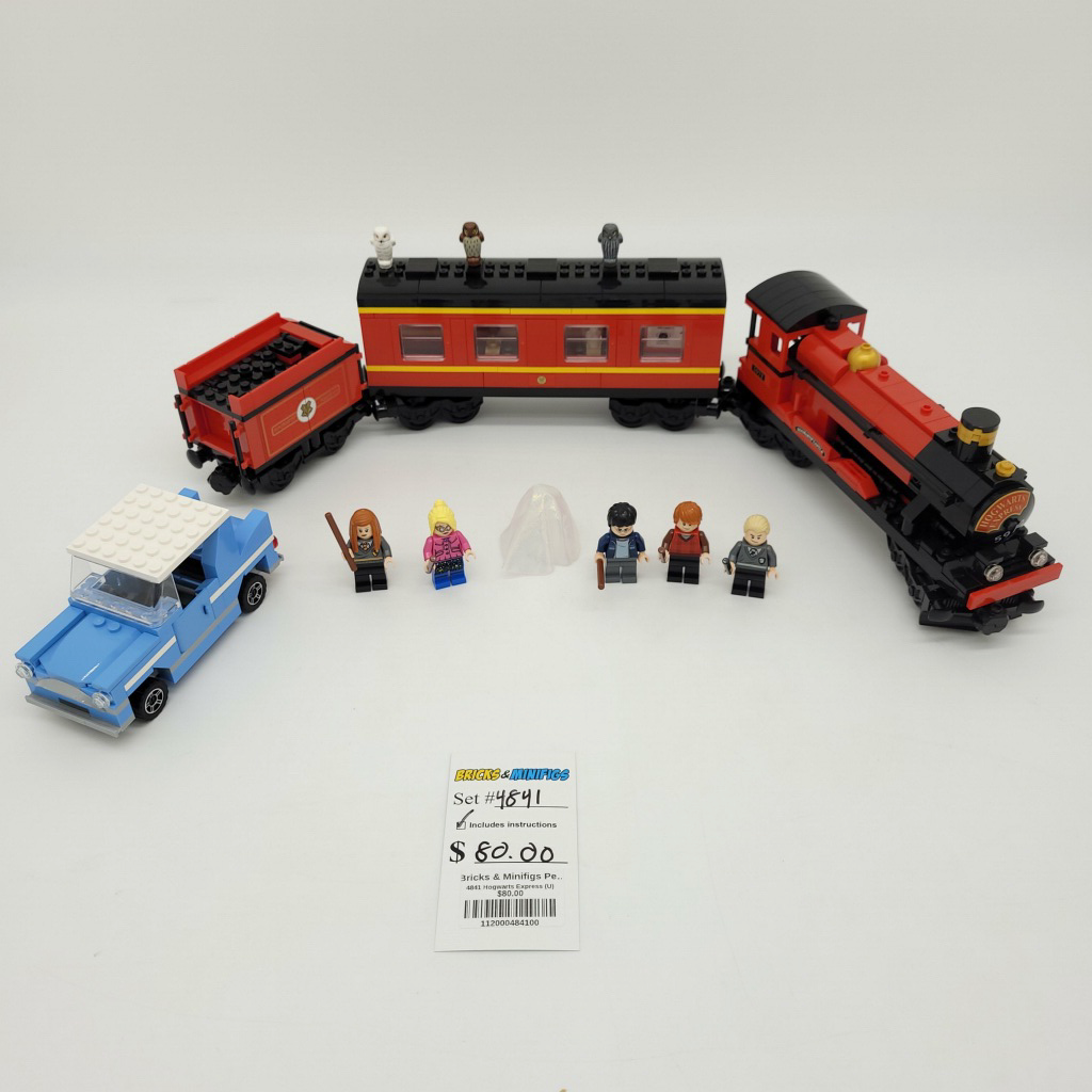 4841 Harry Potter Lego Train Set Instructions Ron Weasley Lego