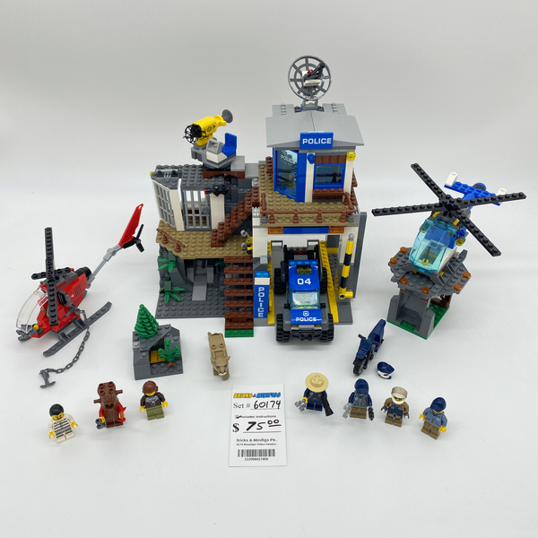 Lego City Mountain Police Headquarters LEGO 60174 Mountain Police