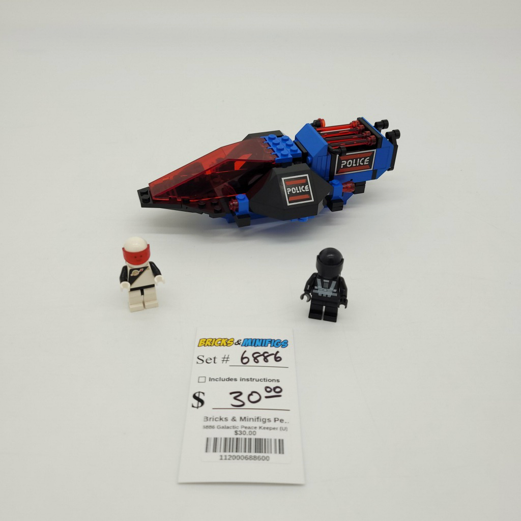 6886 Galactic Peace Keeper (U) – Bricks & Minifigs - Pearland