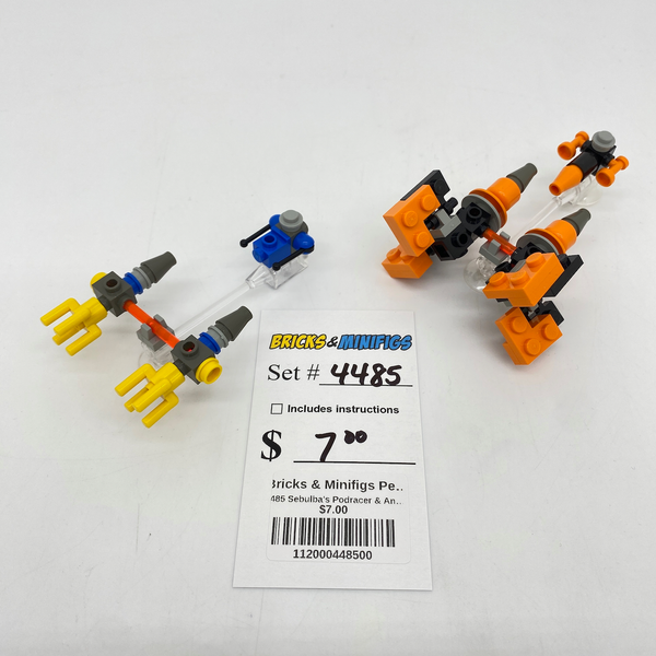 4485 Sebulba's Podracer Anakin's Podracer (U) – Bricks