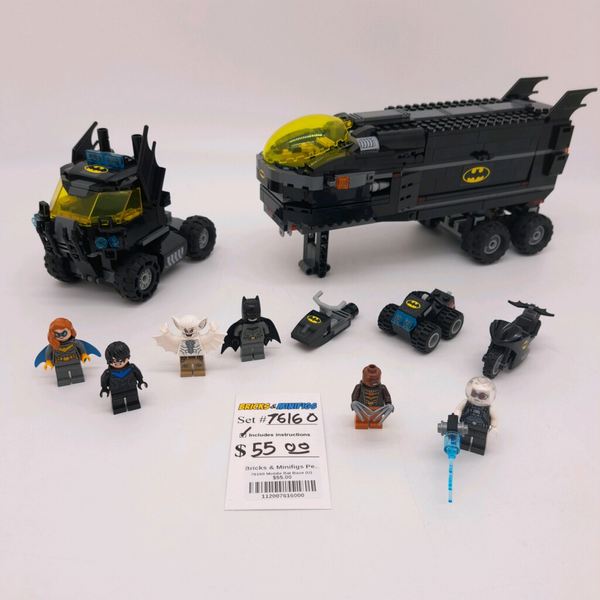 76160 Mobile Bat Base U Bricks Minifigs Pearland