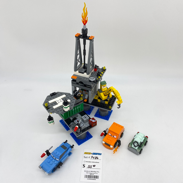 9486 Oil Rig Escape (U) – Bricks Minifigs Pearland