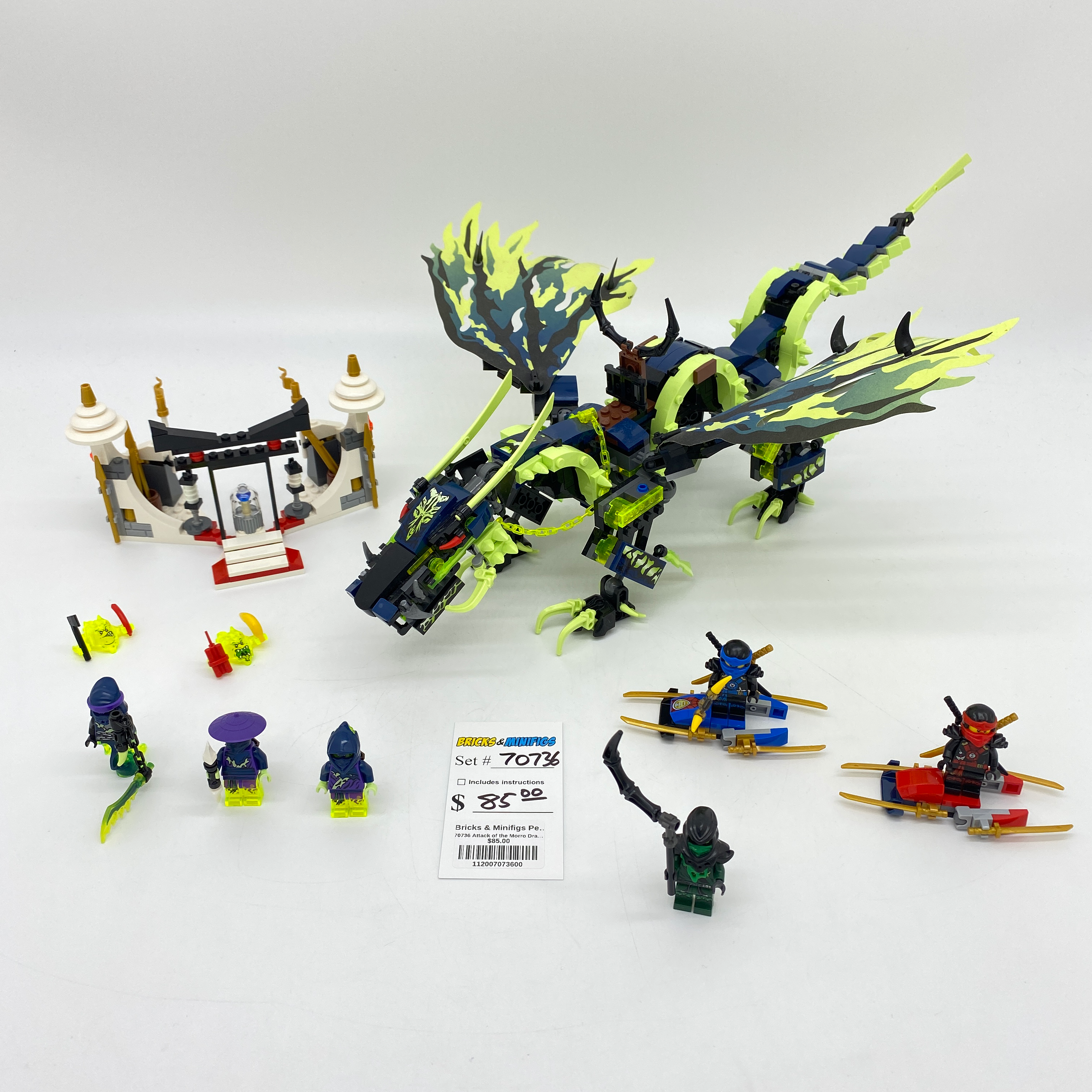 レゴ 70736 LEGO NINJAGO: Attack of the Morro Dragon (70736) - Retired