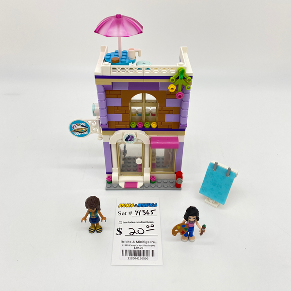 41365 Emma's Art Studio (U) – Bricks Minifigs Pearland