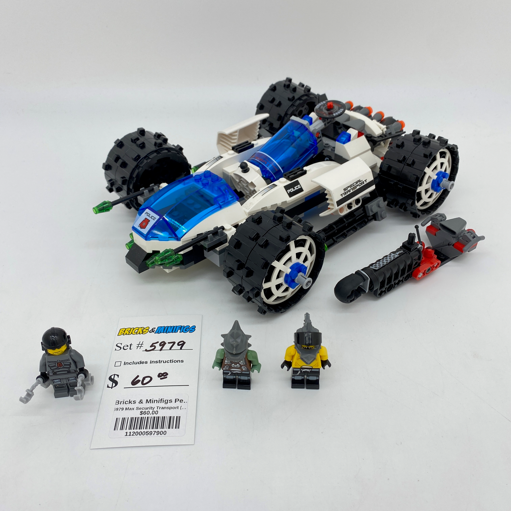 5979 Max Security Transport (U) – Bricks & Minifigs - Pearland