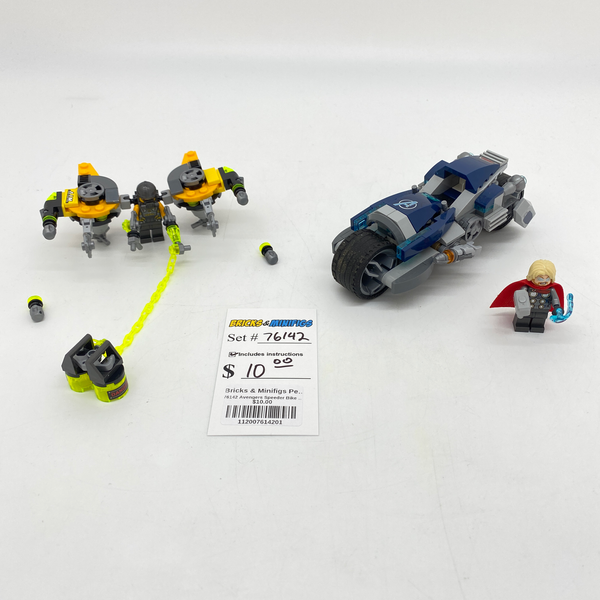 76142 Avengers Speeder Bike Attack (U1)
