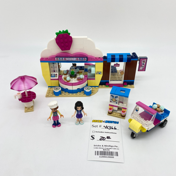 Instructions Friends Olivia's Cupcake Café Lego Friends