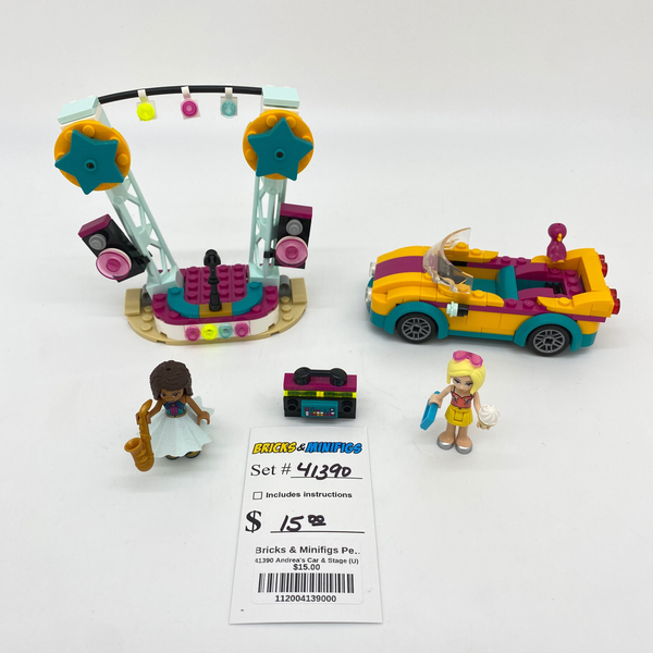 41390 Andrea s Car Stage U Bricks Minifigs Pearland