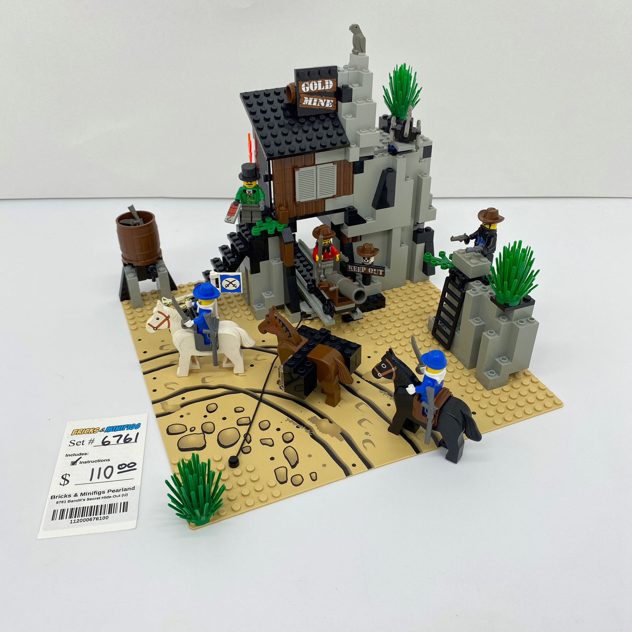 6761 Bandit's Secret Hide-Out (U) – Bricks & Minifigs - Pearland