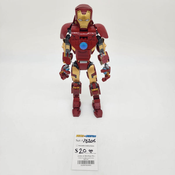 76206 Iron Man Figure (U1)