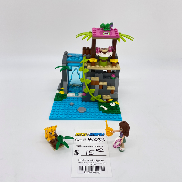 41033 Jungle Falls Rescue U Bricks Minifigs Pearland