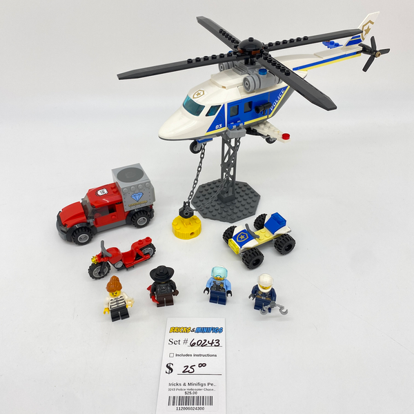 60243 Police Helicopter Chase (U)