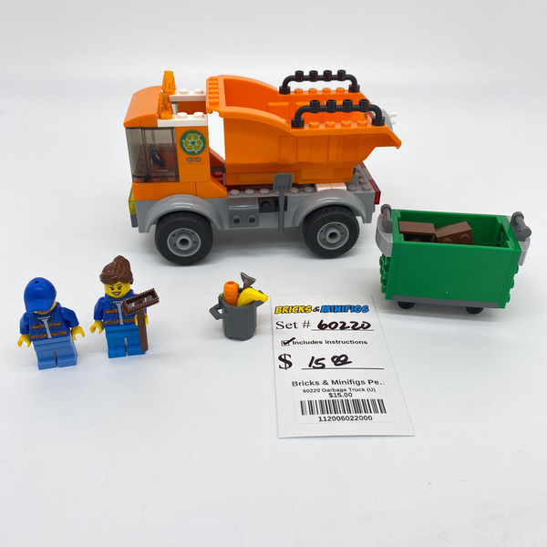 Lego garbage truck instructions top 60220