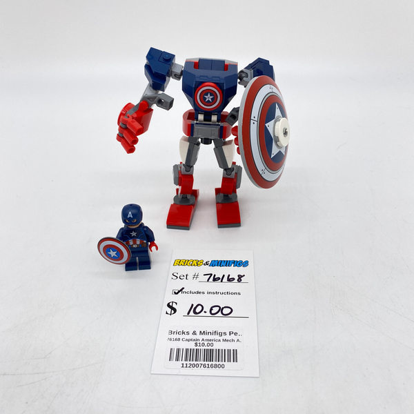 76168 Captain America Mech Armor (U)