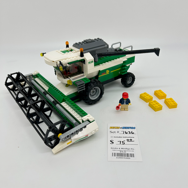 Lego city 7636 combine top harvester