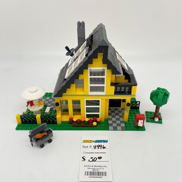 Lego beach house 4996 sales