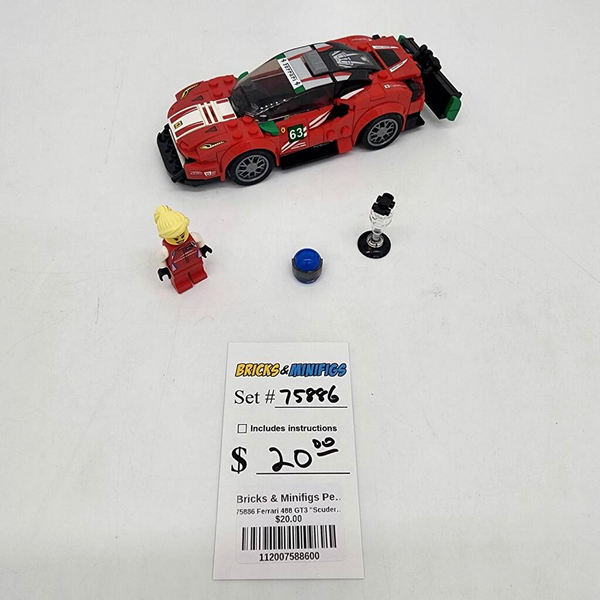 75886 Ferrari 488 GT3 "Scuderia Corsa" (U)