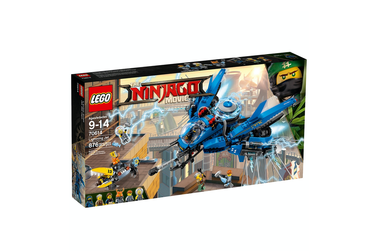 Lego ninjago 2025 lightning jet