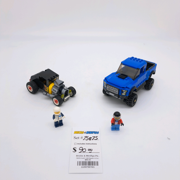 75875 Ford F-150 Raptor & Ford Model A Hot Rod (U1) – Bricks 75875 Ford F-150 Raptor & Ford Model A Hot Rod (U1) – Bricks