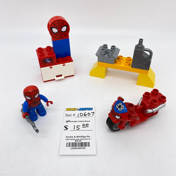 10607 Spider-Man Web-Bike Workshop (U)