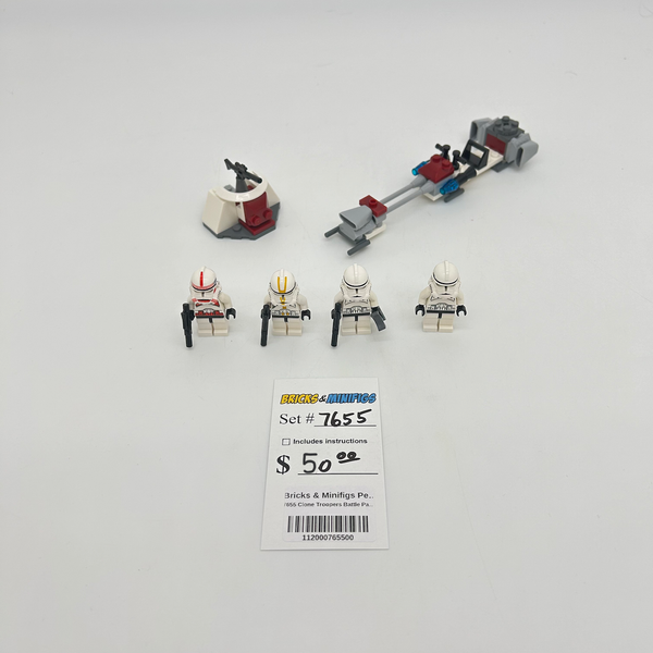 7655 Clone Troopers Battle Pack (U)