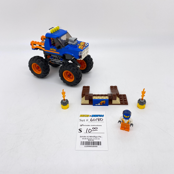 60180 Monster Truck U Bricks Minifigs Pearland