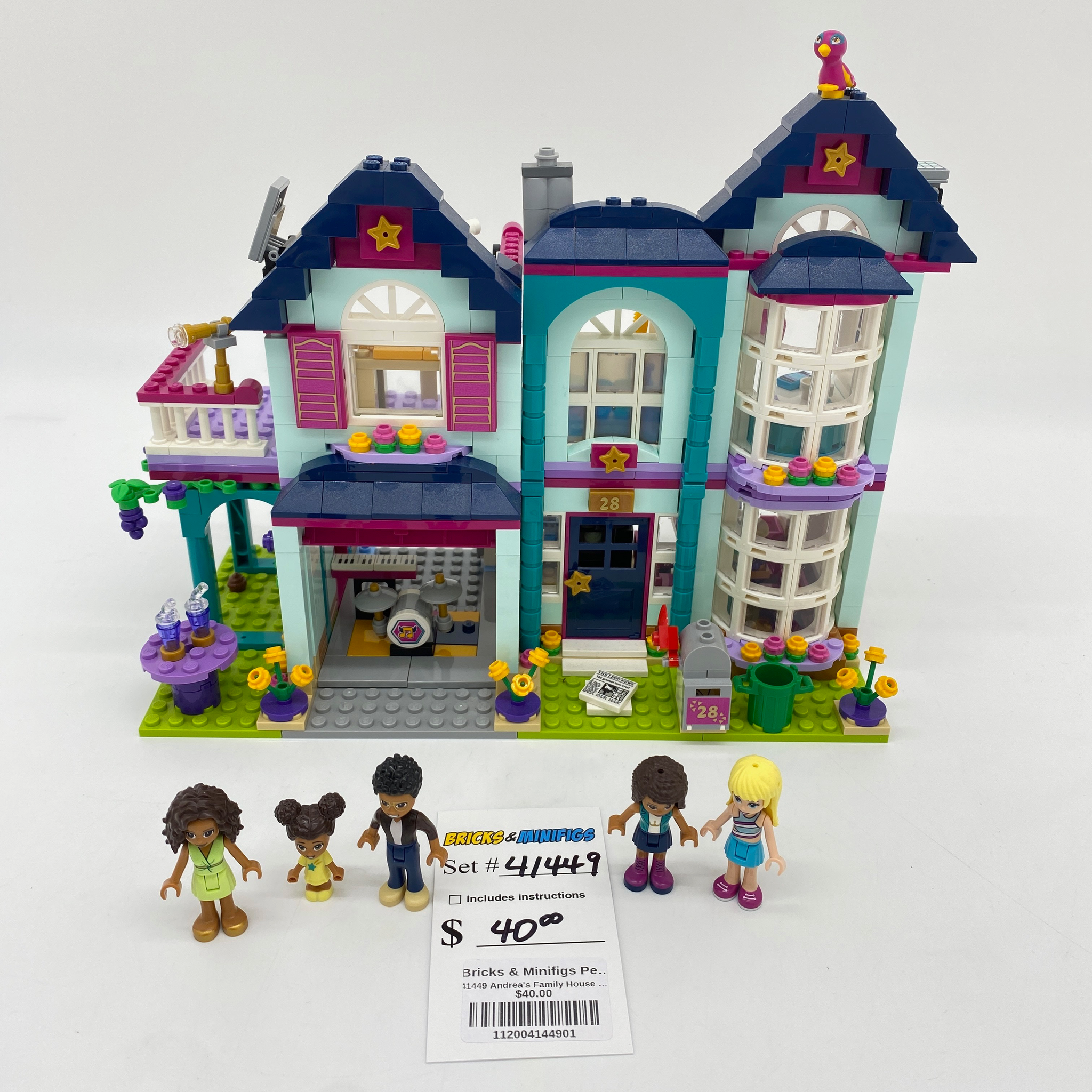 41449 Andrea's Family House (U1) – Bricks & Minifigs - Pearland 41449 Andrea's Family House (U1) – Bricks & Minifigs - Pearland