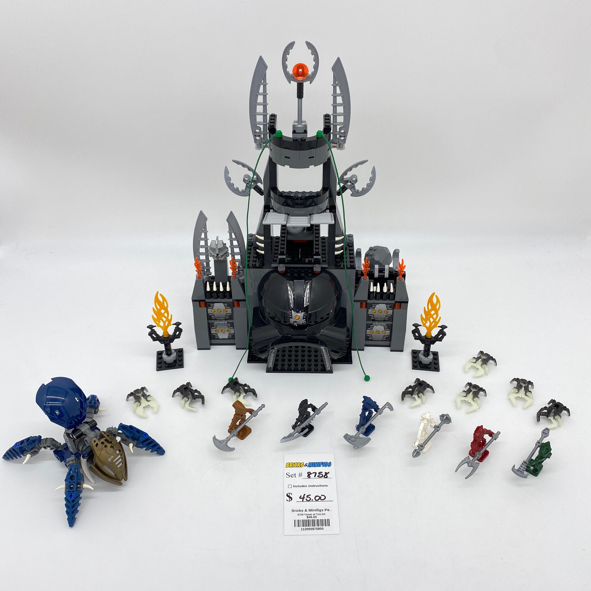 8758 Tower of Toa U Bricks Minifigs Pearland