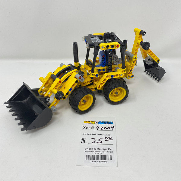 42004 Mini Backhoe Loader (U)