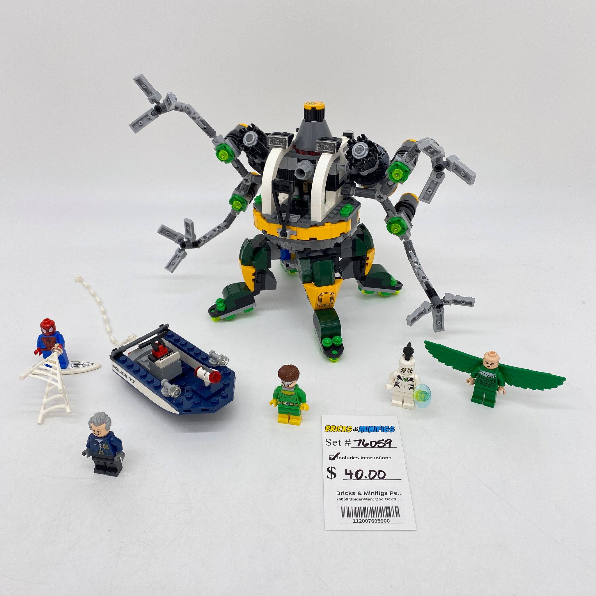 76059 Spider-Man: Doc Ock's Tentacle Trap (U) – Bricks & Minifigs