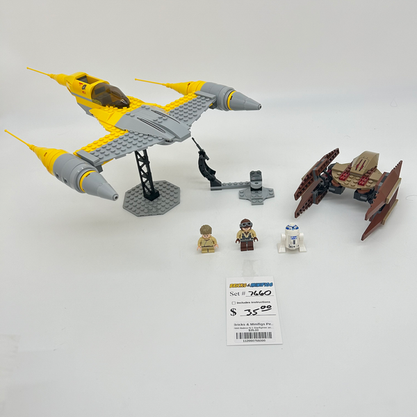 7660 Naboo N-1 Starfighter and Vulture Droid (U)