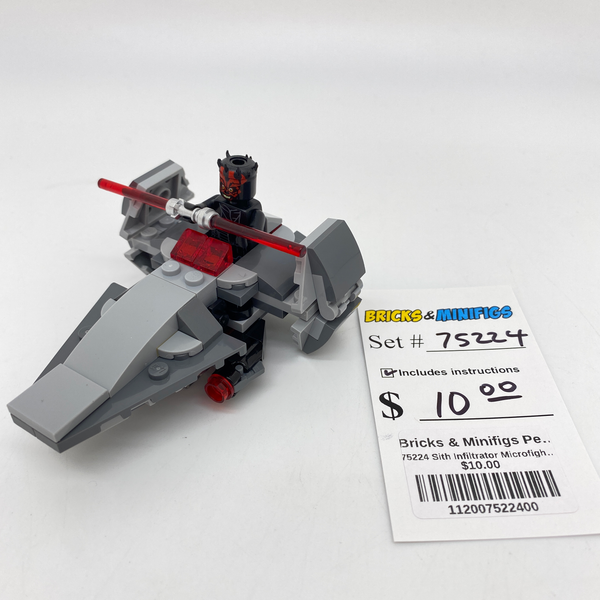 75224 Sith Infiltrator Microfighter U