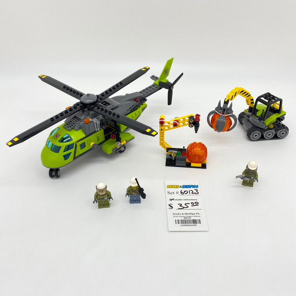 60123 Volcano Supply Helicopter (U)