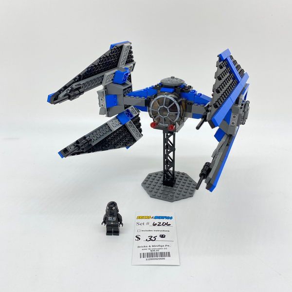 6206 TIE Interceptor U Bricks Minifigs Pearland