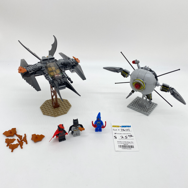 76111 Batman Brother Eye Takedown U Bricks Minifigs Pearland