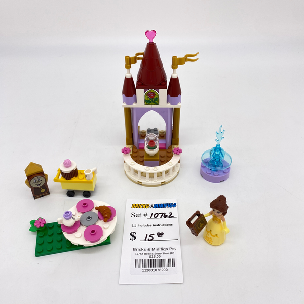 Lego juniors belle's 2024 story time 10762