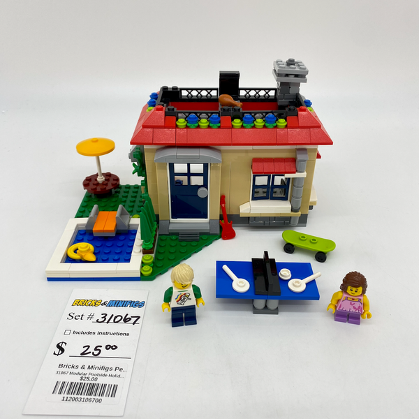 31067 Modular Poolside Holiday (U)