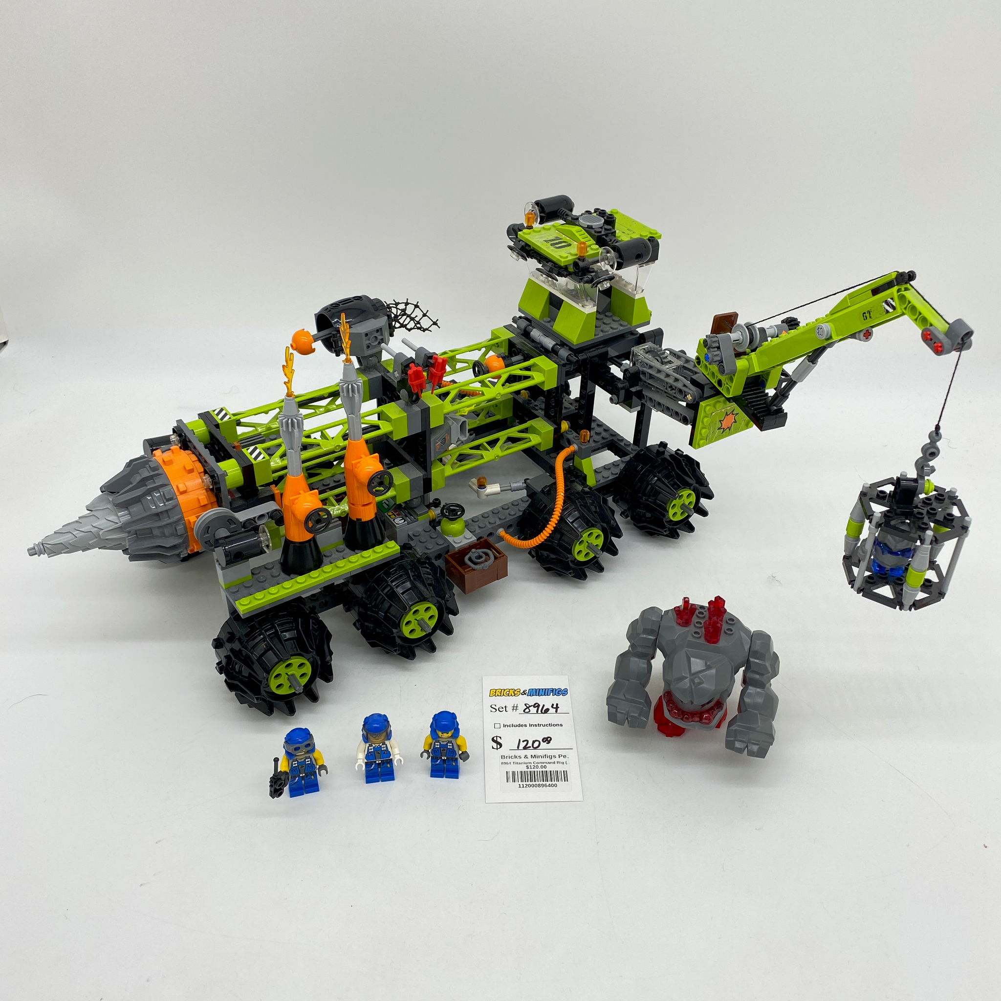 8964 Titanium Command Rig (U) – Bricks & Minifigs - Pearland