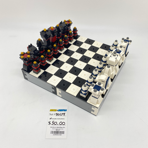 Lego iconic discount chess set 40174