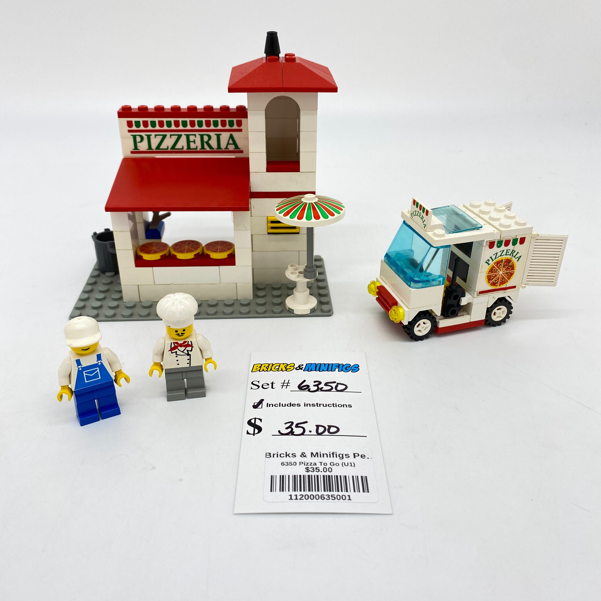 6350 Pizza To Go (U1) – Bricks & Minifigs - Pearland